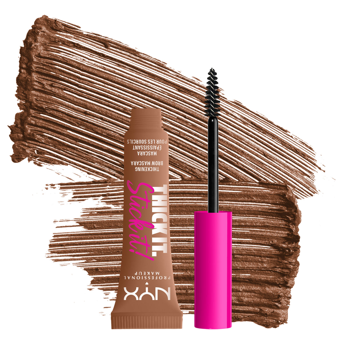 NYX Thick It. Stick It! Thickening Brow Mascara - Auburn