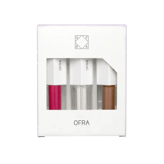 OFRA Lip Oil Trio - Glazed Glow image 1