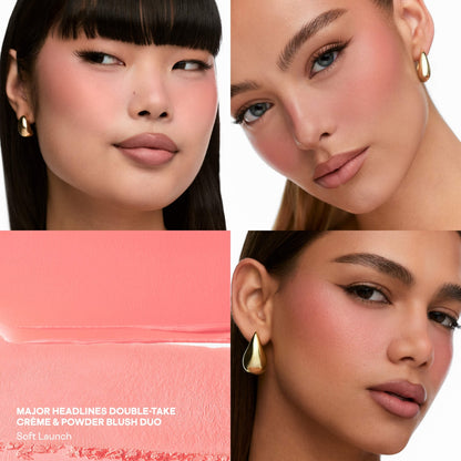 Patrick Ta Major Headlines Double-Take Crème & Powder Blush Duo