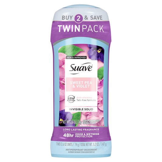 Suave Invisible Solid 48Hr Deodorant image 1