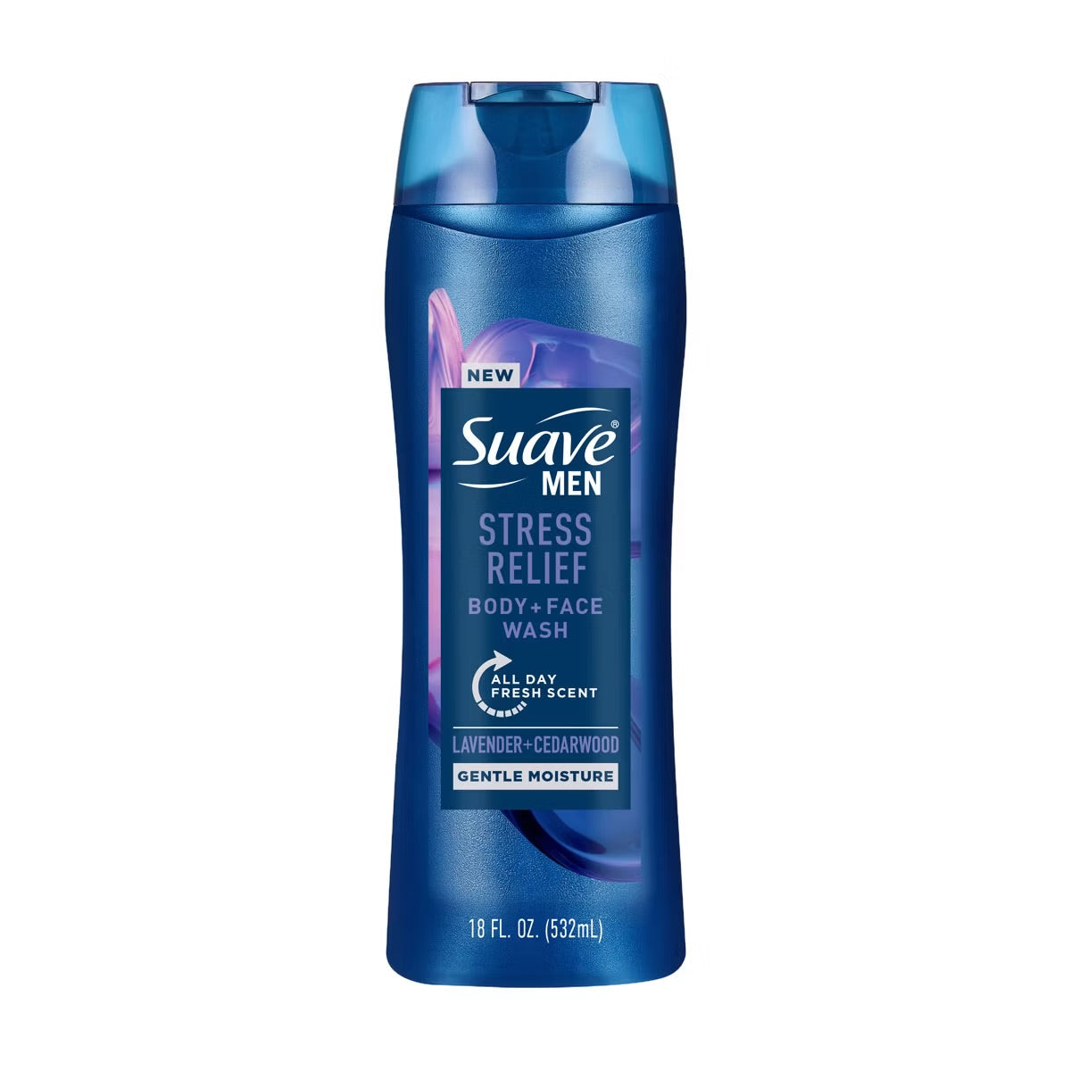 Suave Men Stress Relief Body + Face Wash