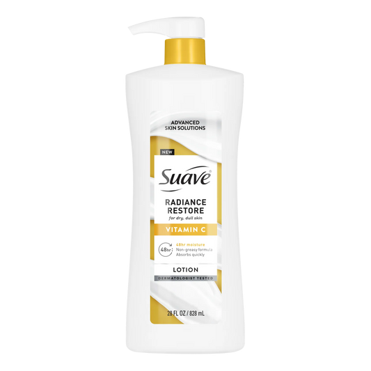 Suave Radiance Restore Vitamin C 48hr Moisture Lotion - 28oz / 828ml