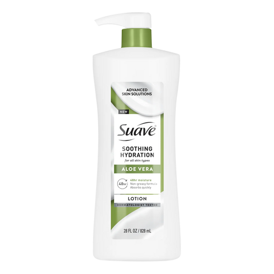 Suave Soothing Hydration Aloe Vera Lotion Pump - 28oz / 828ml
