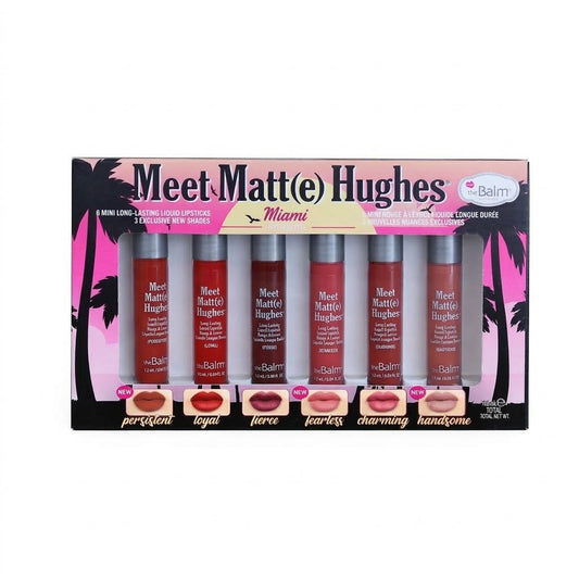 theBalm Meet Matte Hughes 6 pcs Mini Kit - Miami