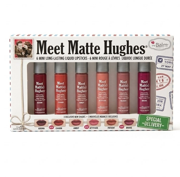 theBalm Meet Matte Hughes 6 pcs Mini Kit - Special Delivery