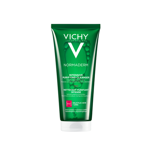 Vichy Normaderm Phytoaction Daily Deep Cleansing Gel With Salicylic Acid - 200 ml