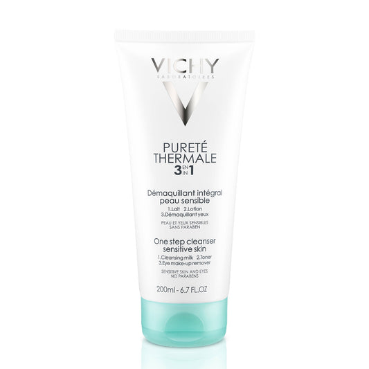 Vichy Pureté Thermale 3-In-1 One Step Cleanser - 200 ml